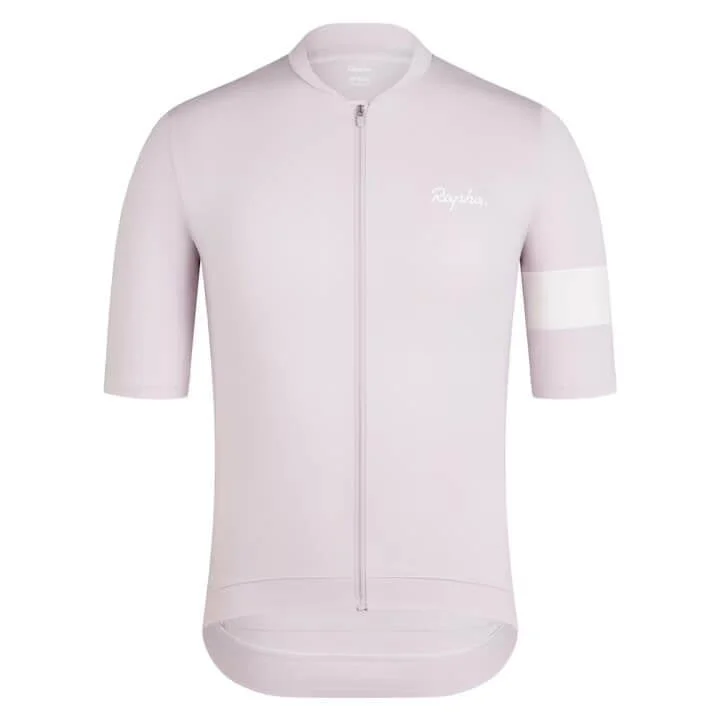 Áo Đạp Xe RAPHA Men's Core Jersey - Pale Lilac/White