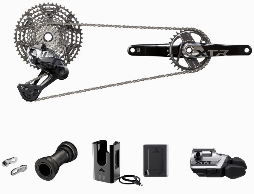 Bộ Truyền Động XTR Di2 M9250 Không Kèm Tay Thắng Heo Dầu Đĩa Thắng